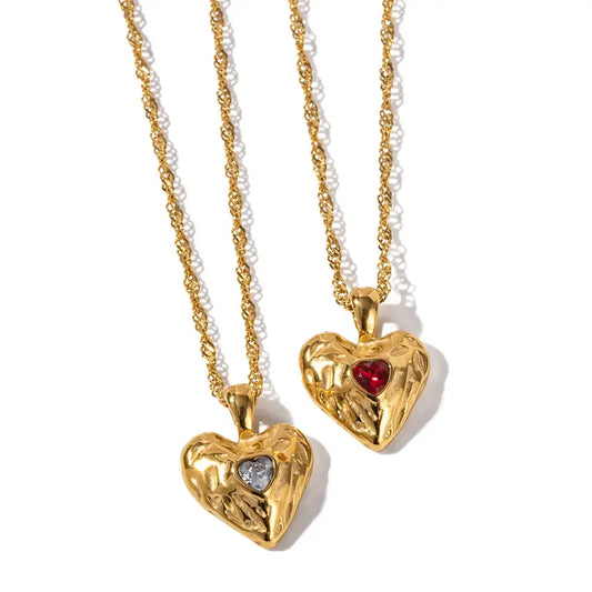 Gold Heart Necklace