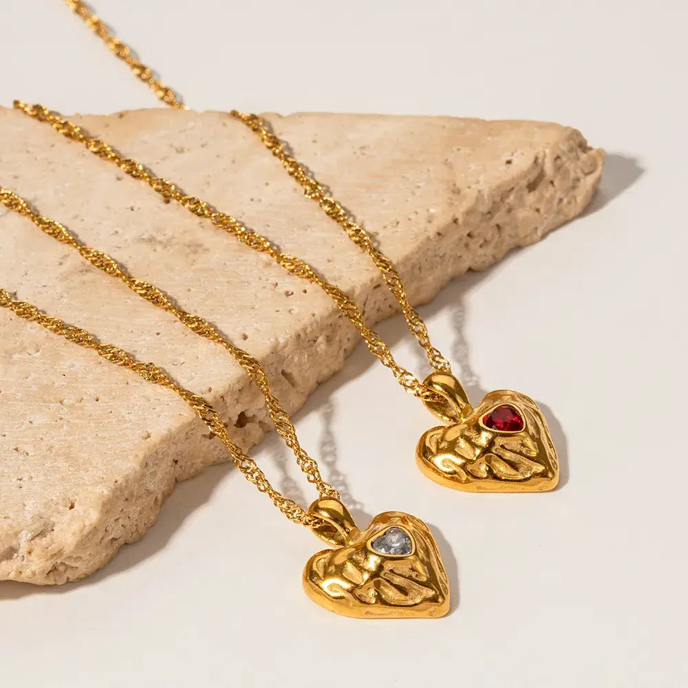 Gold Heart Necklace